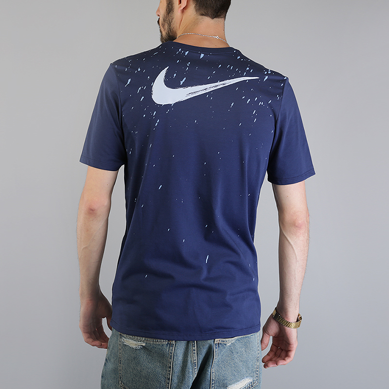 мужская синяя футболка Nike Dry KD 932412-429 - цена, описание, фото 3